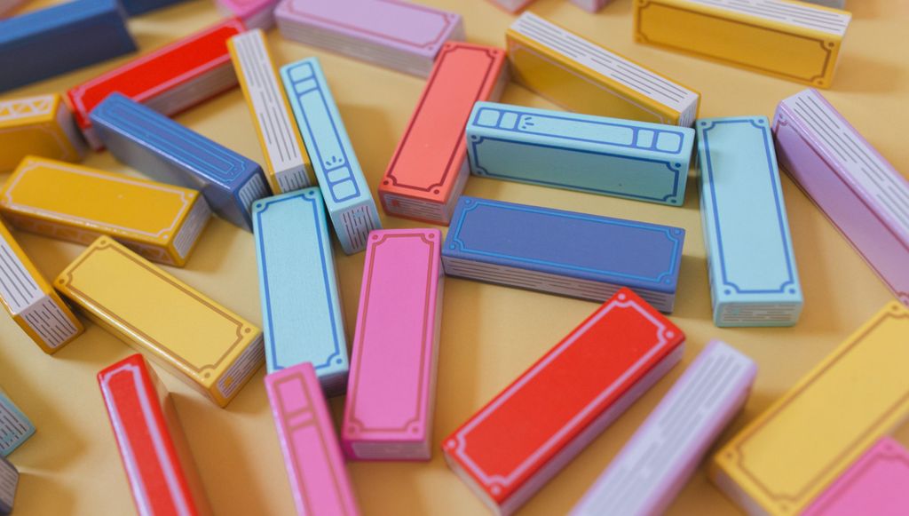 π Book Stack Balance Game | Classic Wooden Stacking Fun