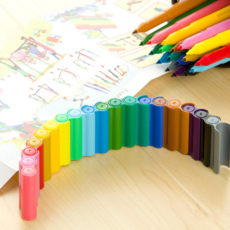 📚 18-Pack Connector Pens | Bright Colors for Endless Creativity