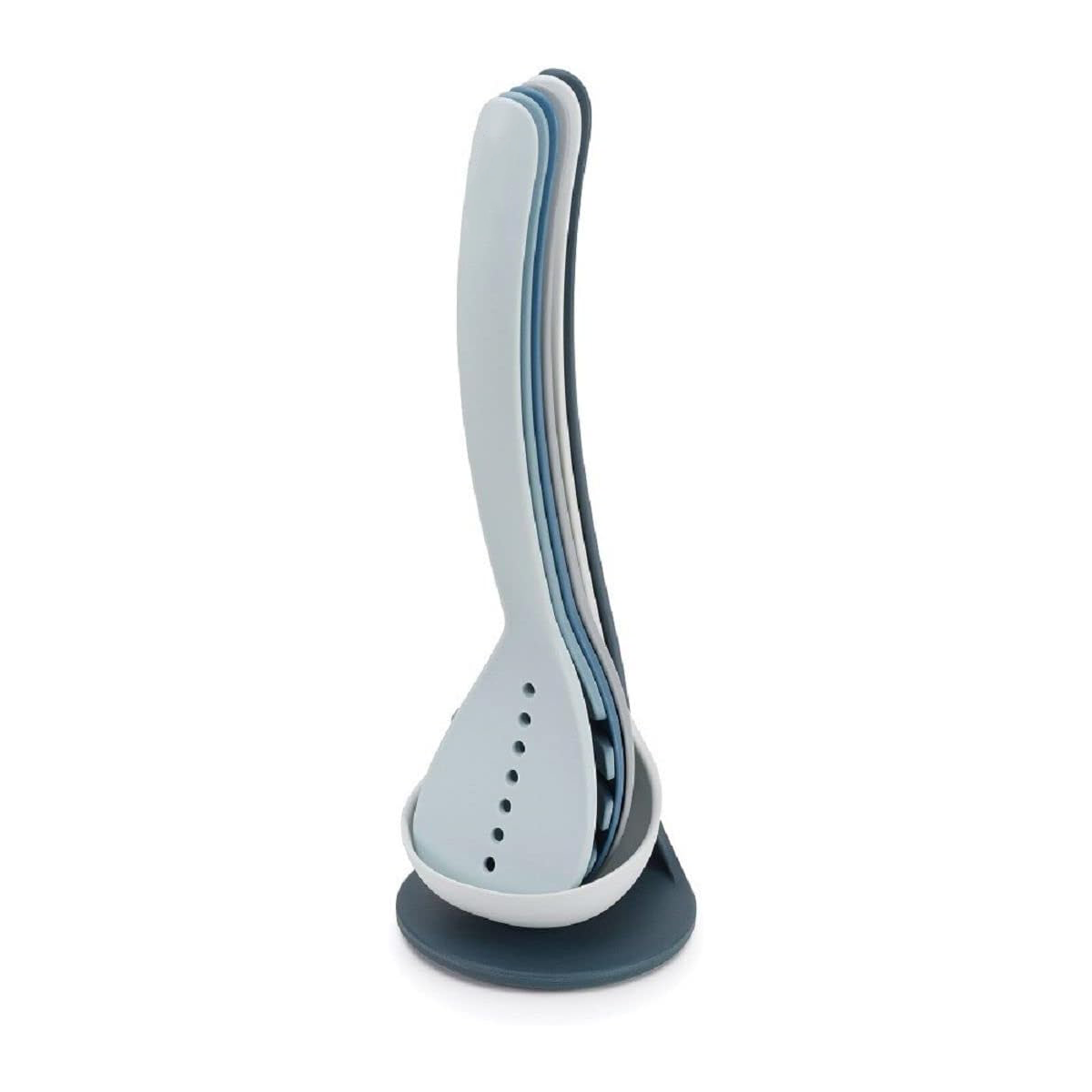 🍝 Compact Stacking Kitchen Tool Set | Space-Saving Magnetic Design