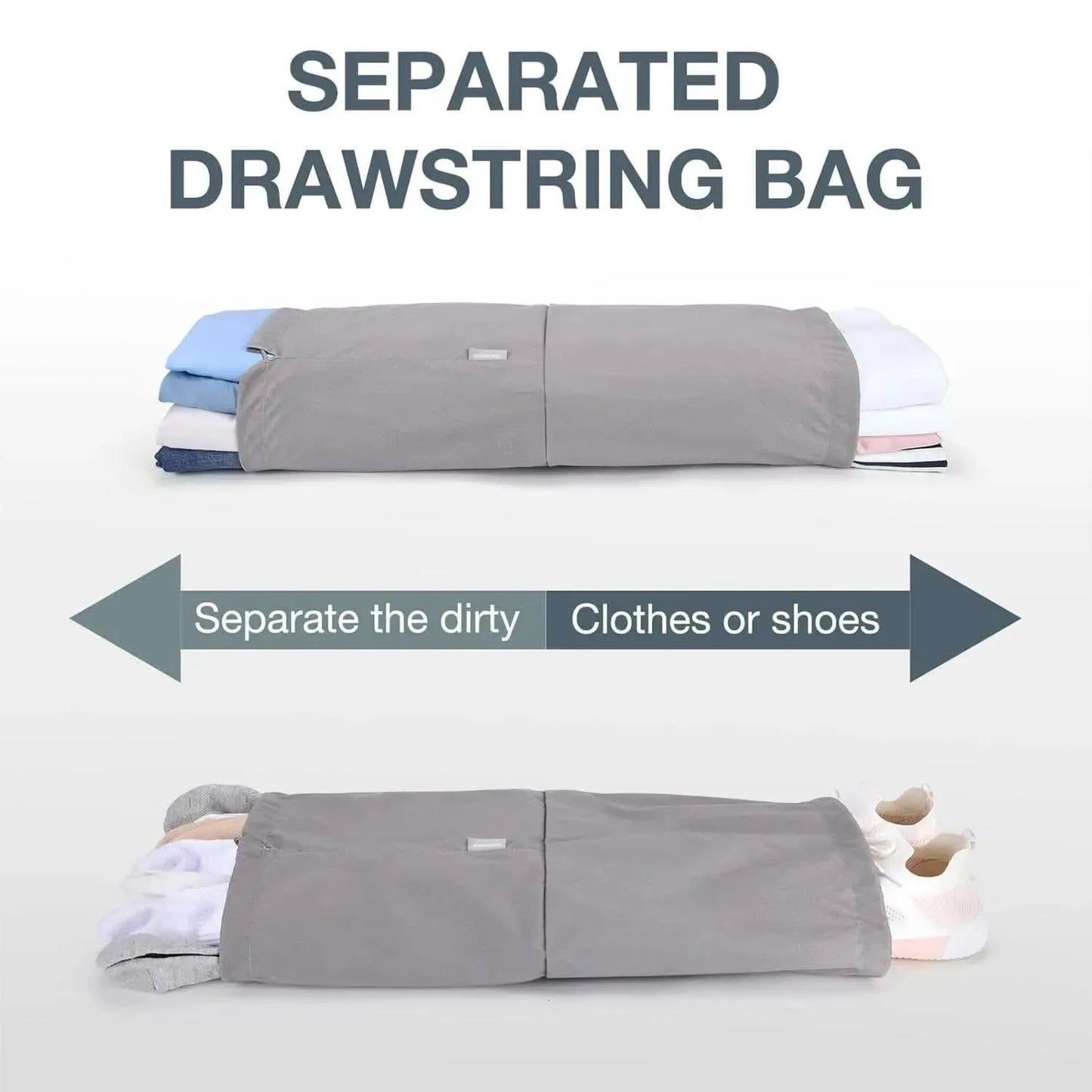 🛫 Travel Compression Packing Cubes Set | Lightweight Organizers with Expandable Design & Clear Pockets