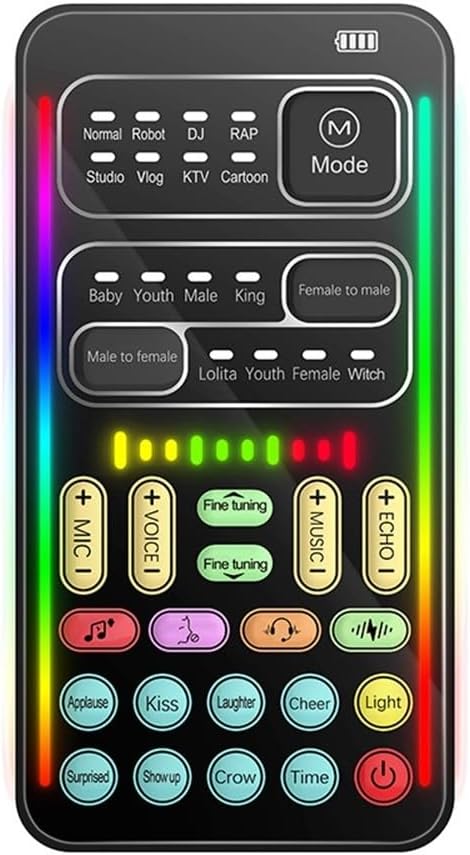🎤 Voice Changer | 8 Sound Effects in a Pocket-Sized Fun Machine