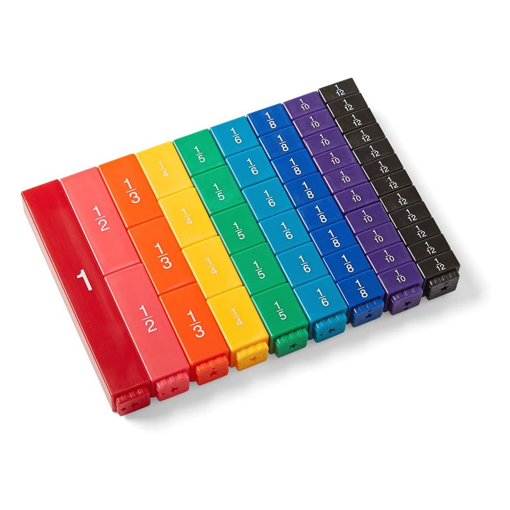 📚 Interlocking Fraction Cubes Activity Set | Learn Fractions, Decimals & Percentages the Fun Way ✨