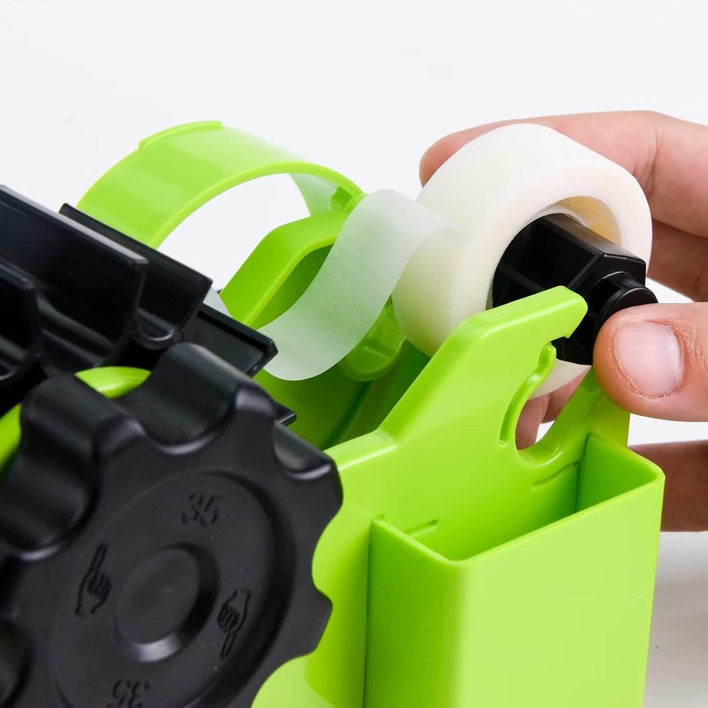 ✂️ Heat Tape Dispenser | Multi-Cut Tool for Fast, Hands-Free Prep