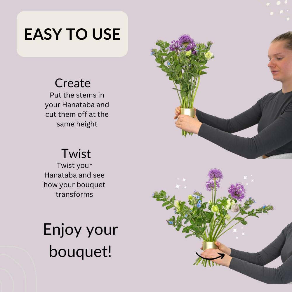 🌸 Flower Twister Tool Set | Create Perfect Spiral Bouquets at Home 🌀