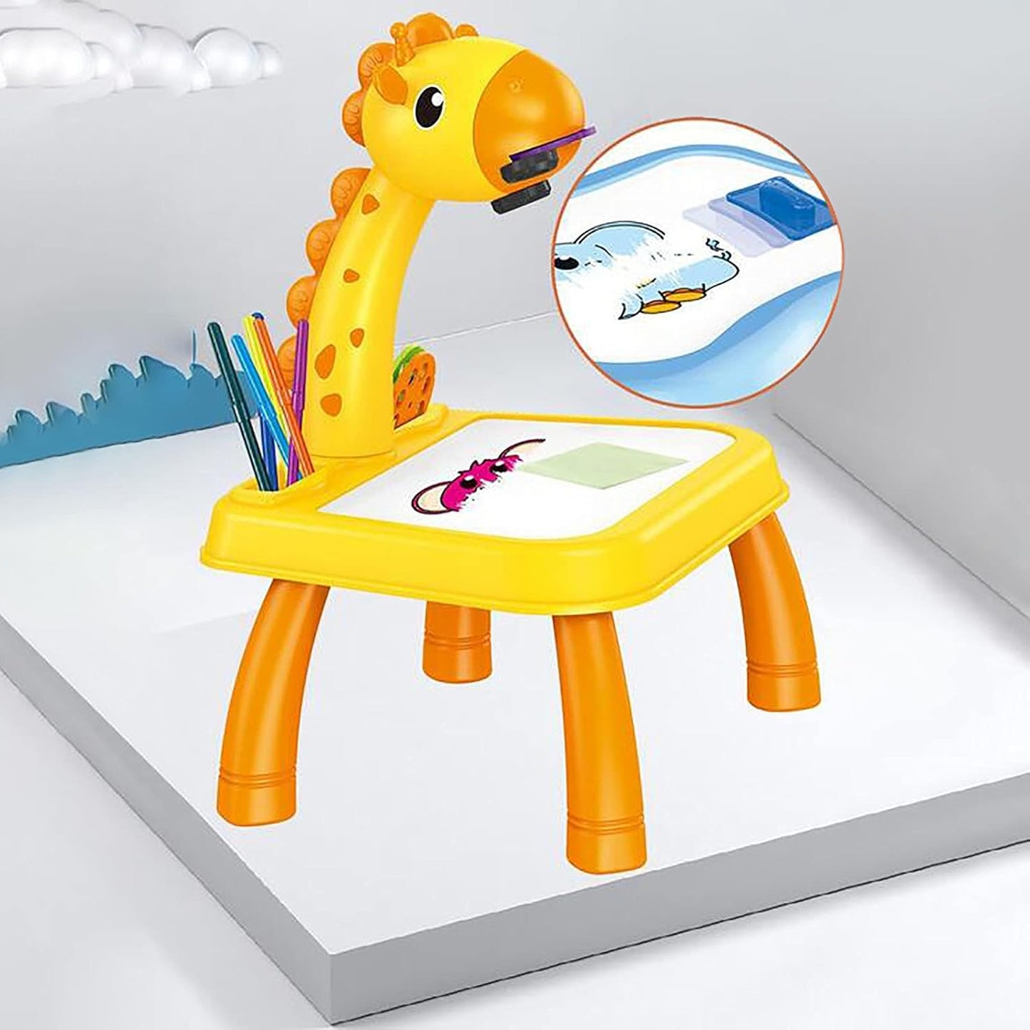 📚 Kids Drawing Projector Table | Creative Art & Educational Fun