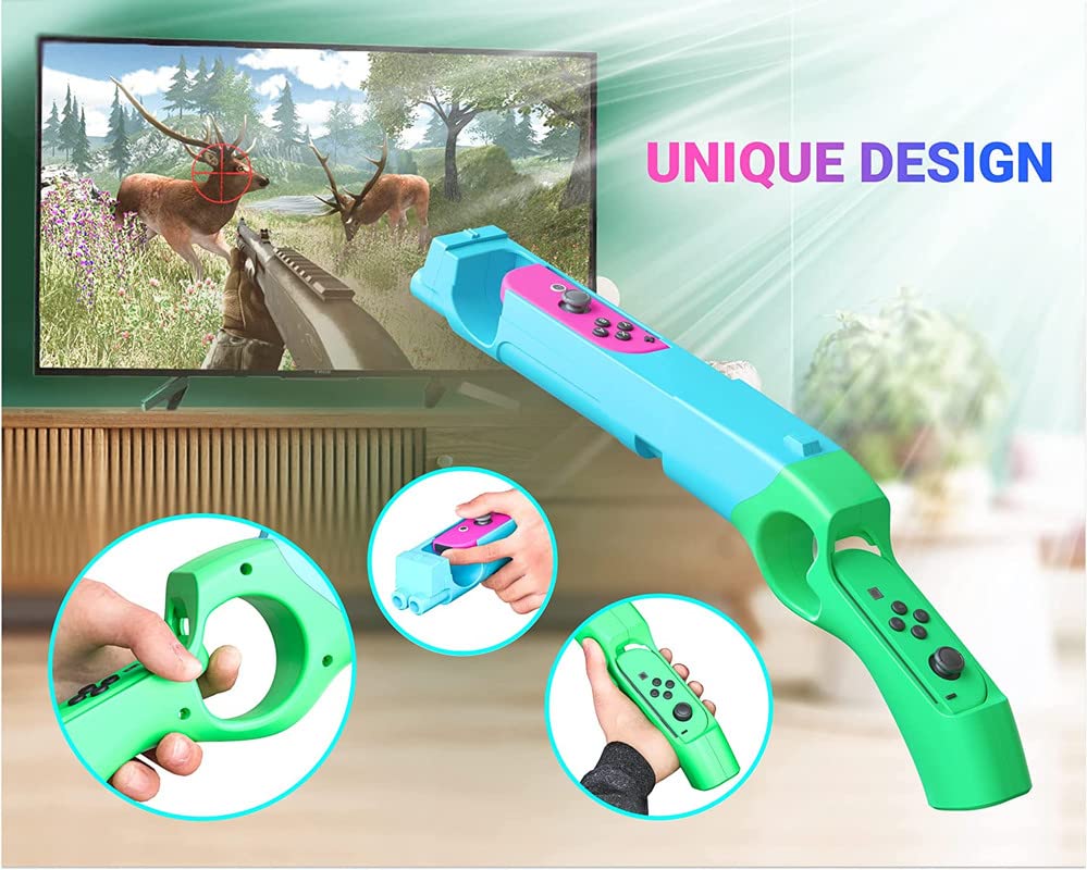 🎮 Nintendo Switch Gun Controller | Level-Up Immersion for Shooting Games