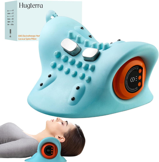 π Neck Massager with EMS & Heat | Relieve Tension and Restore Posture Anytime