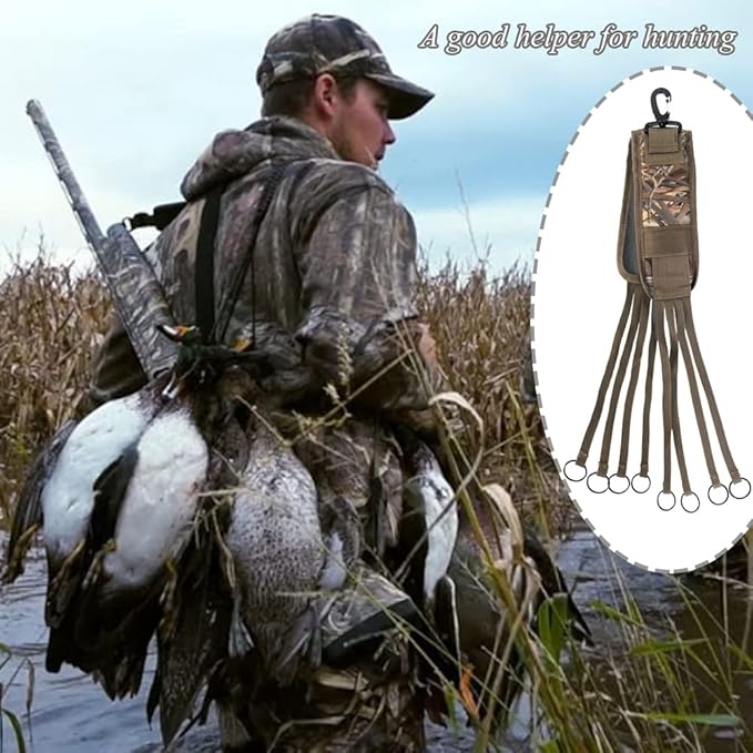 🦆 Duck Tote Strap – Securely Carry Ducks, Geese, and Game Birds with Ease & Comfort