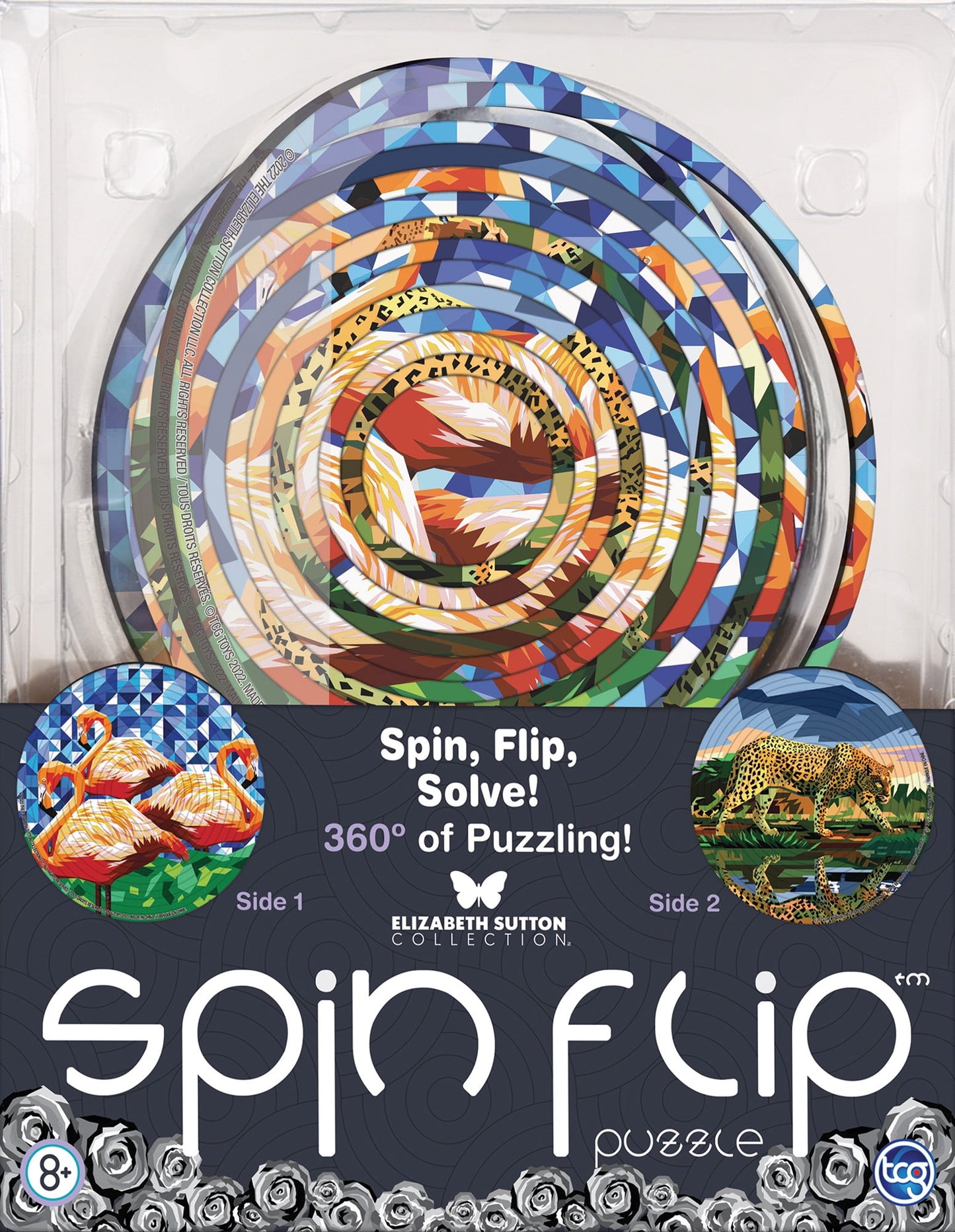 🌀 Spin Flip Puzzle | Double-Sided 360° Challenge 🎨