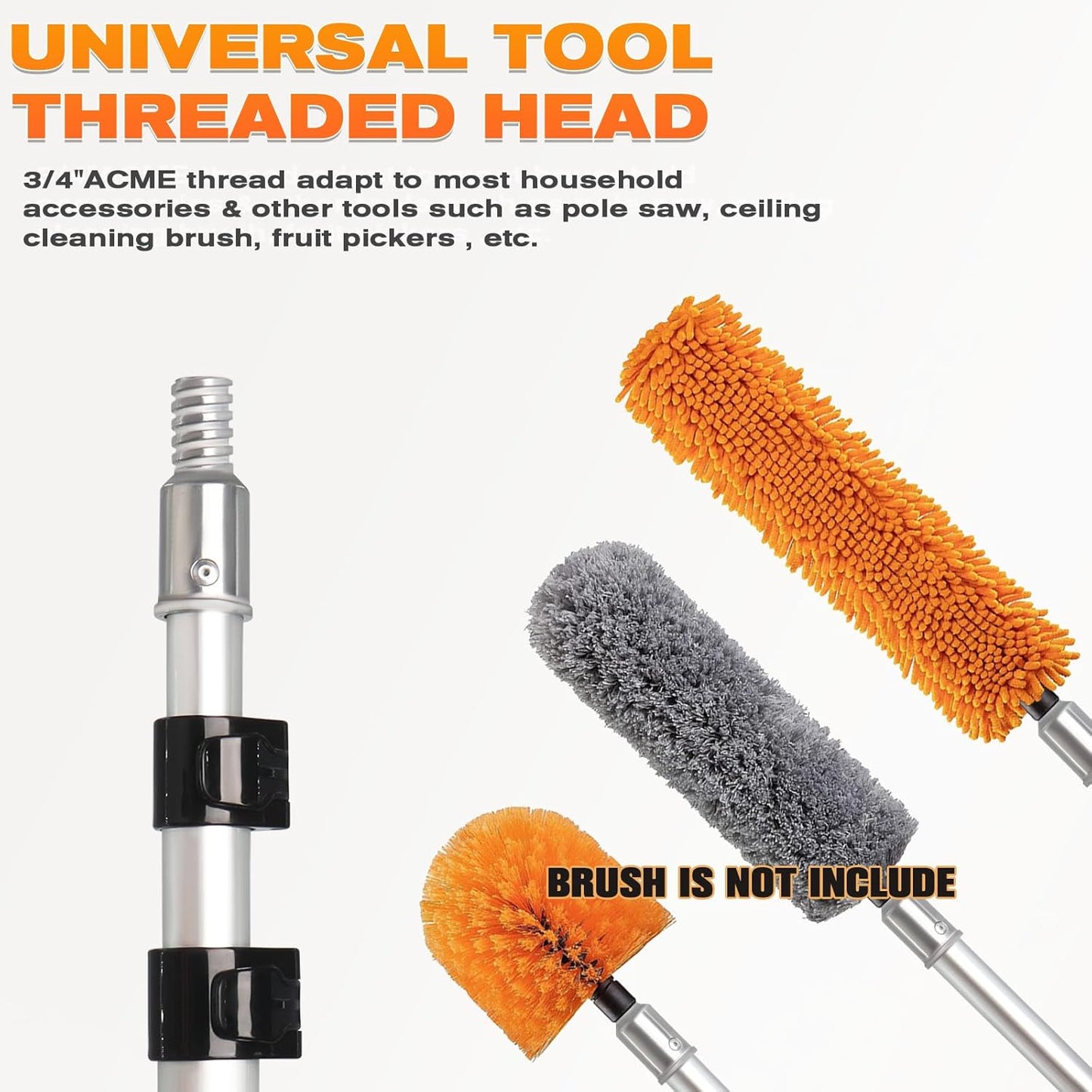 💡 Telescopic Light Bulb Changer | No Ladder Needed, Change Bulbs Up to 18ft High