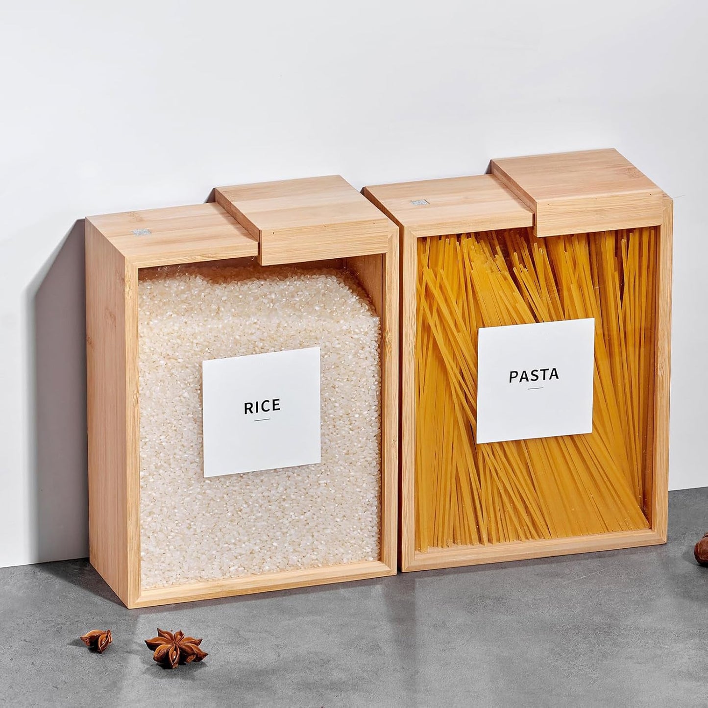 🎋 Bamboo Food Storage Container | Minimalist Style with Everyday Function 🏡