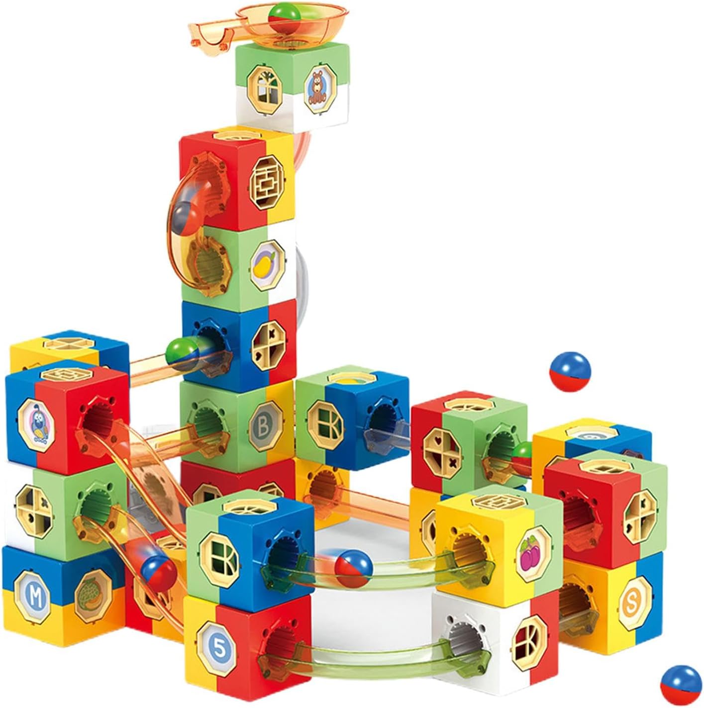 🎢 Marble Track Building Toy | STEM Fun for Creative Kids