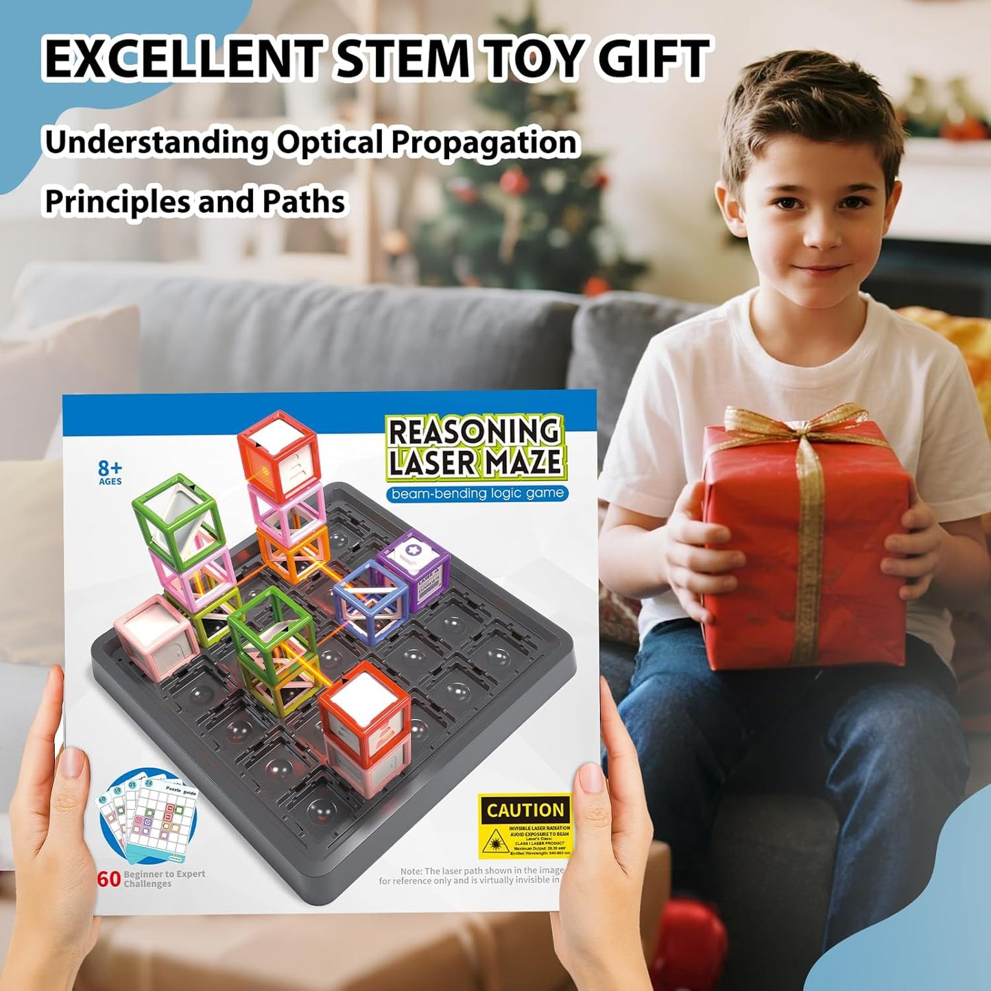 🔦 Laser Maze Logic Game | STEM Light & Logic Puzzle