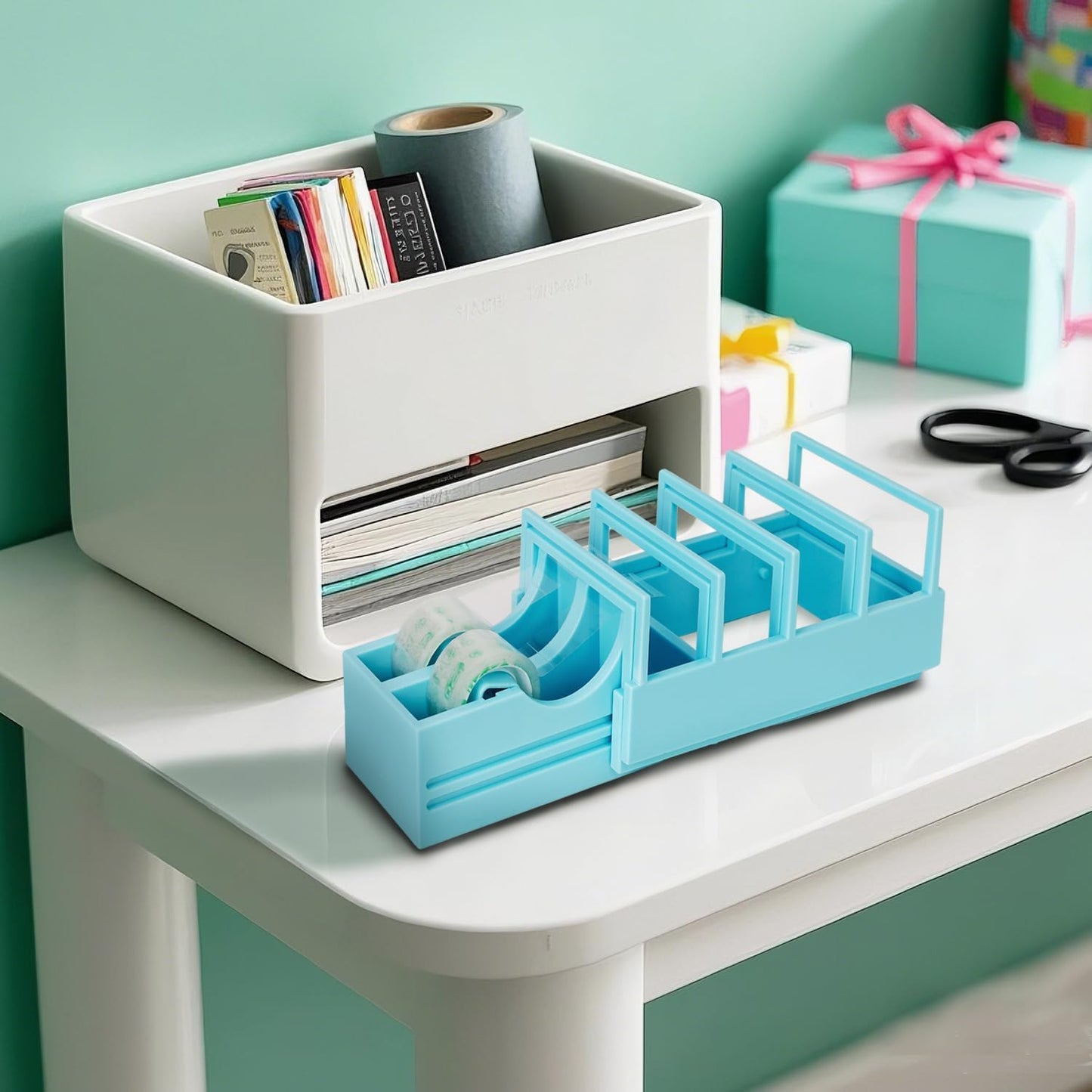 ✂️ Dual-Roll Tape Dispenser | Fast, Clean & Always Ready