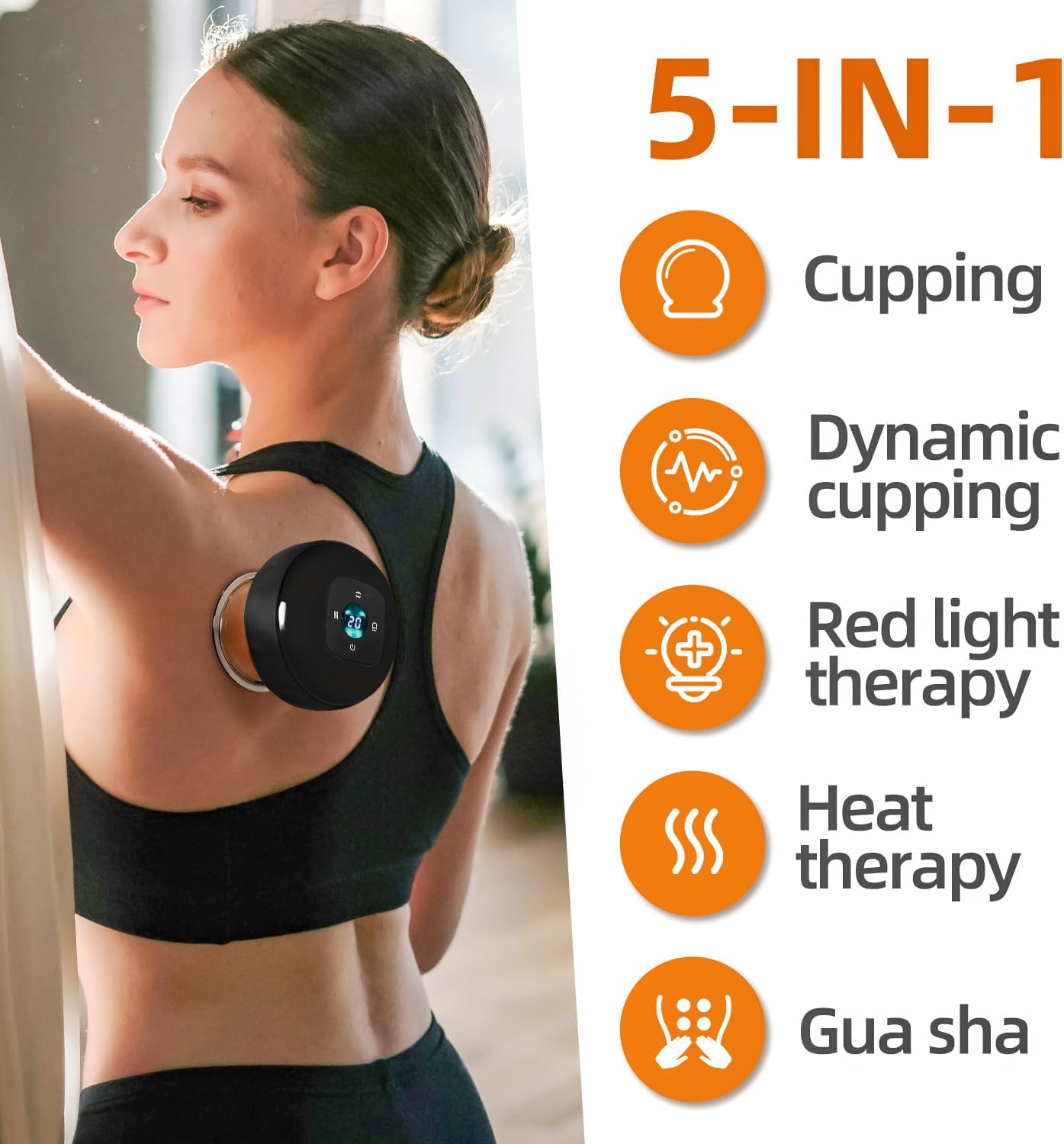 💆 Electric Cupping Therapy Device | 5-in-1 Relief for Tension, Pain & Recovery