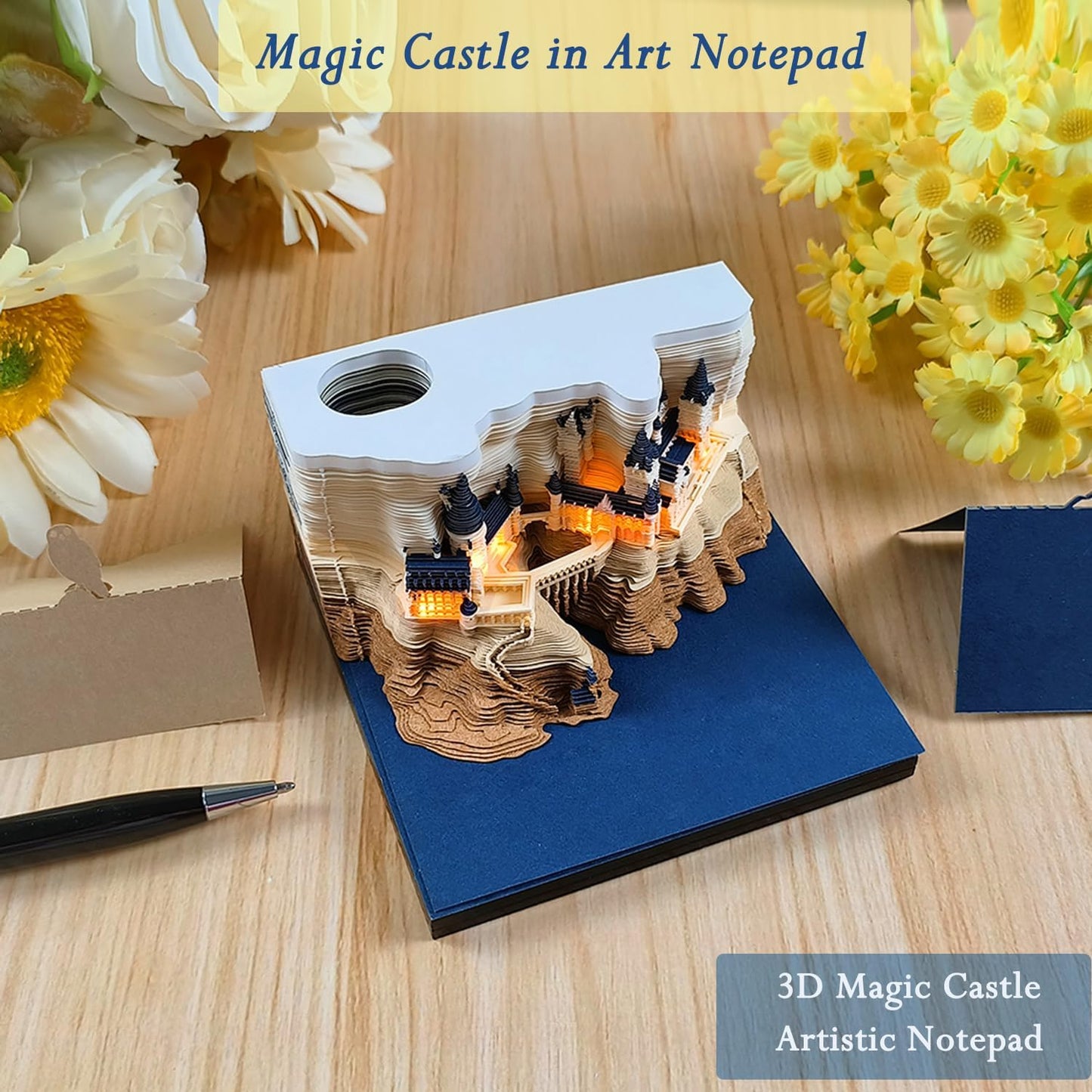 🚢 Titanic 3D Sticky Note Pad with LED Light | DIY Desk Art & Gift