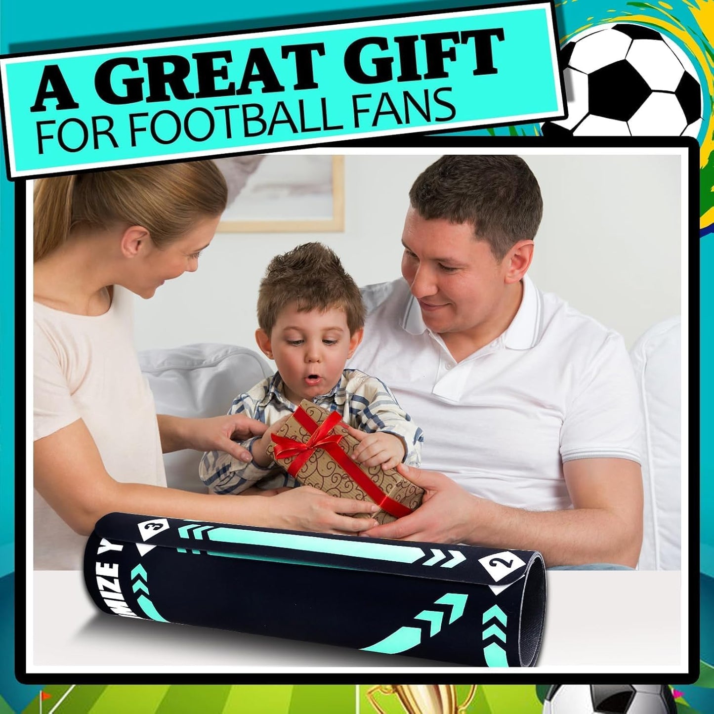 ⚽ Football Kick Training Mat | Boost Ball Control with Every Step