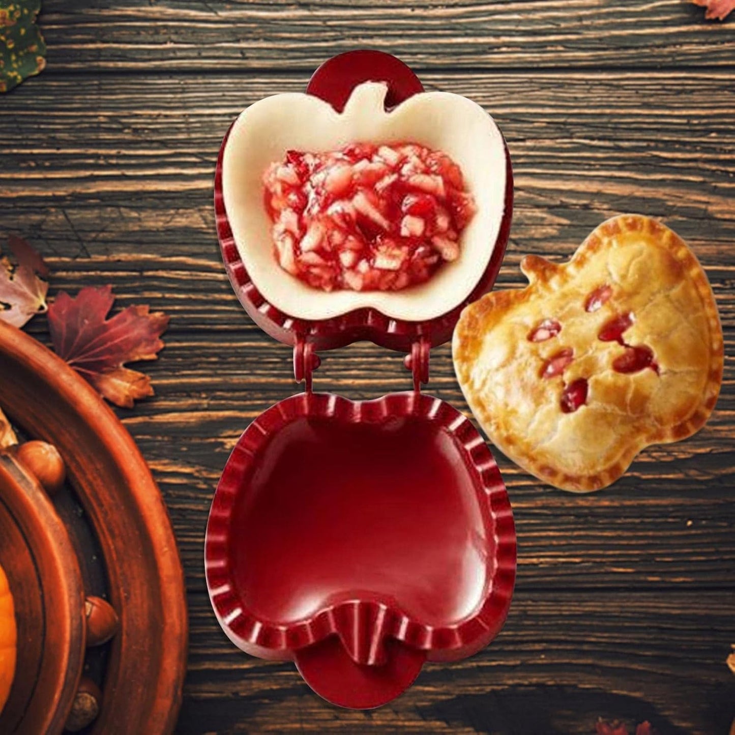 Holiday Mini Pie Mold Set – Fun Shaped Cookie & Pastry Baking Tools