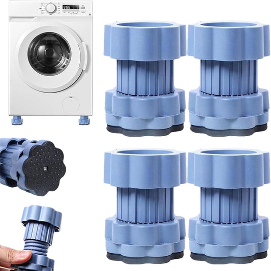 πͺ Universal Washing Machine & Refrigerator Pedestal Pads | Anti-Vibration & Moisture-Proof