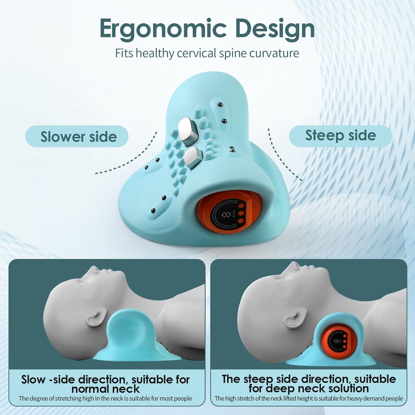 💆 Neck Massager with EMS & Heat | Relieve Tension and Restore Posture Anytime