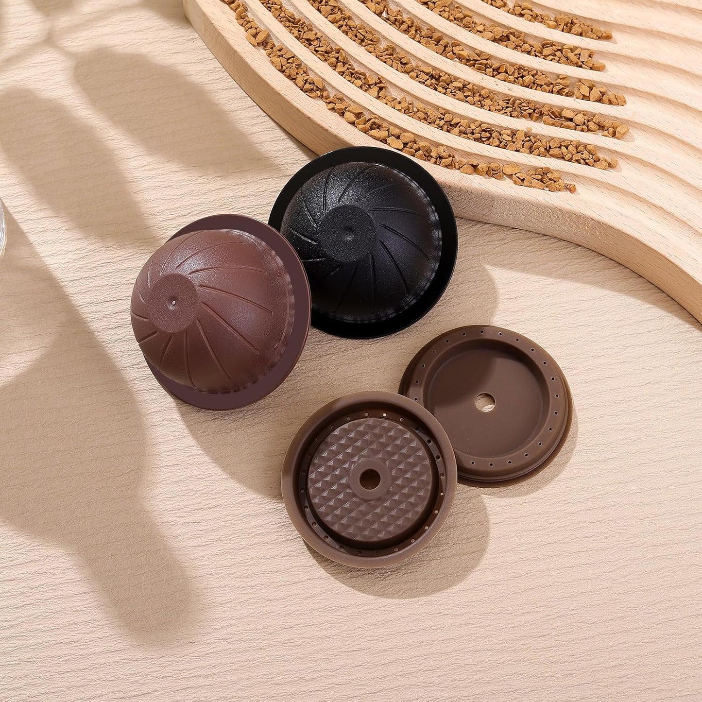 ☕ Reusable Coffee Capsule Lid Set | Eco-Friendly Brewing Made Easy