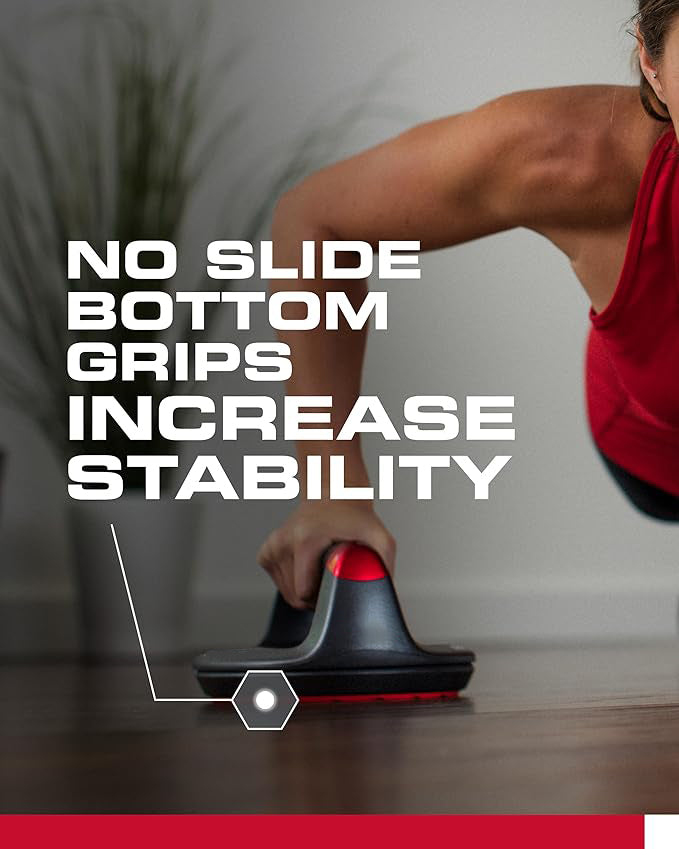 Rotating Push-Up Handles – Ergonomic, Heavy-Duty Base for Safer, More Effective Workouts