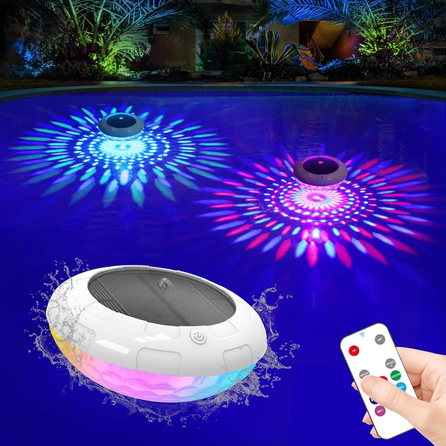 💡 Floating Pool Lights | Solar-Powered, Color-Changing, with Remote Control 🌈