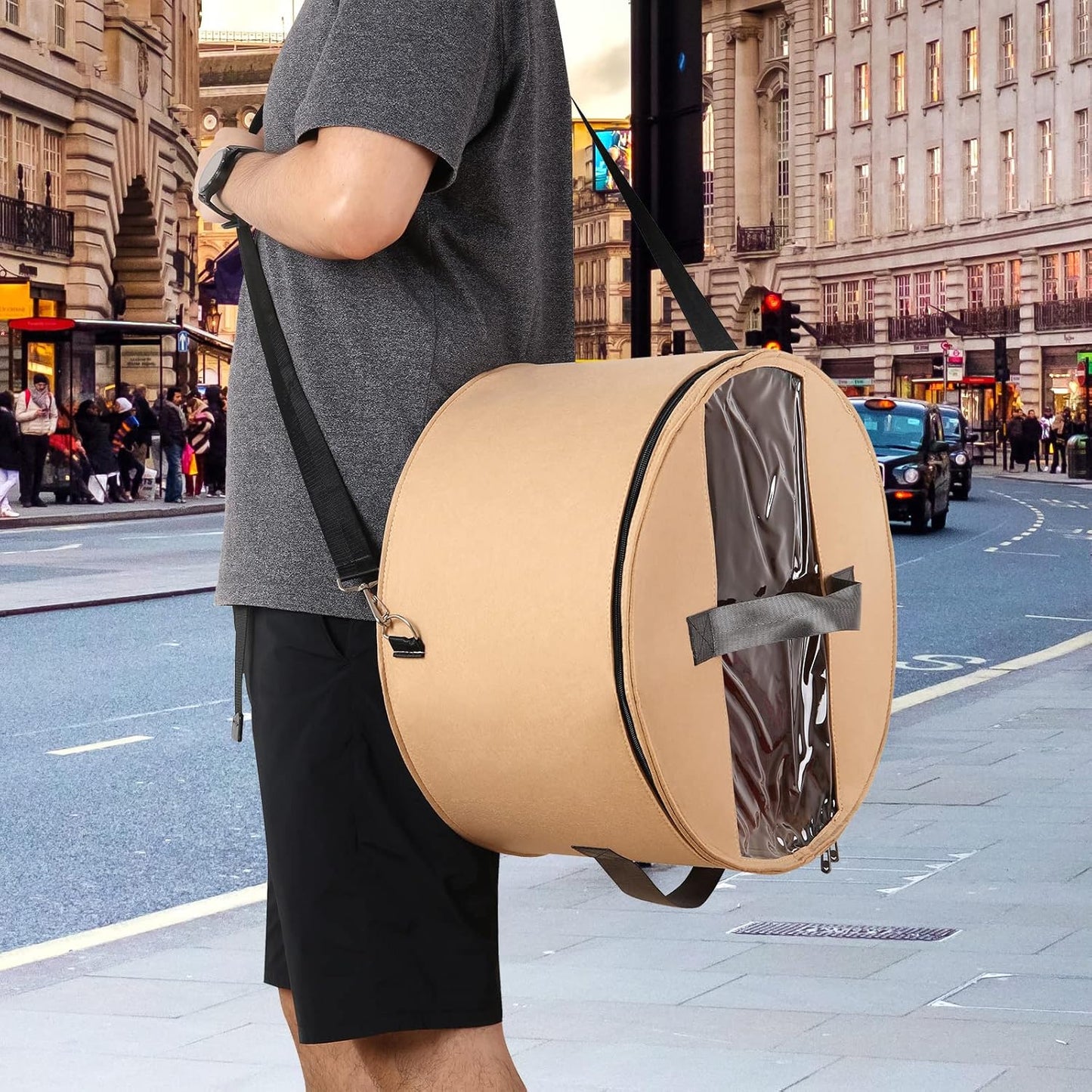 👒 Felt Hat Storage Box | Travel-Ready & Dust-Free Protection