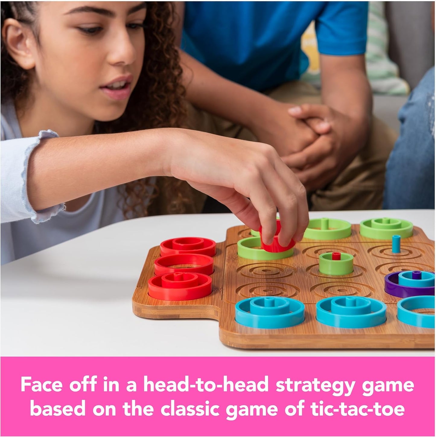 🎲 Strategy Board Game | Wooden Design + Color Logic Challenge
