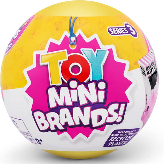 π Toy Mini Brands Series 3 Collector's Kit | Mystery Capsules with Mini Toys π
