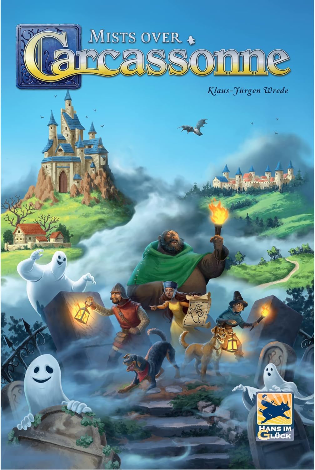 👻 Mists on Carcassonne | Cooperative Tile Game with Spooky Challenges