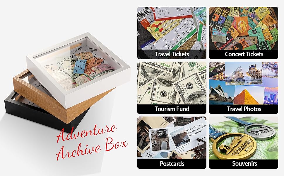 📸 Adventure Archive Box | Collect & Display Your Travel Memories 🌍