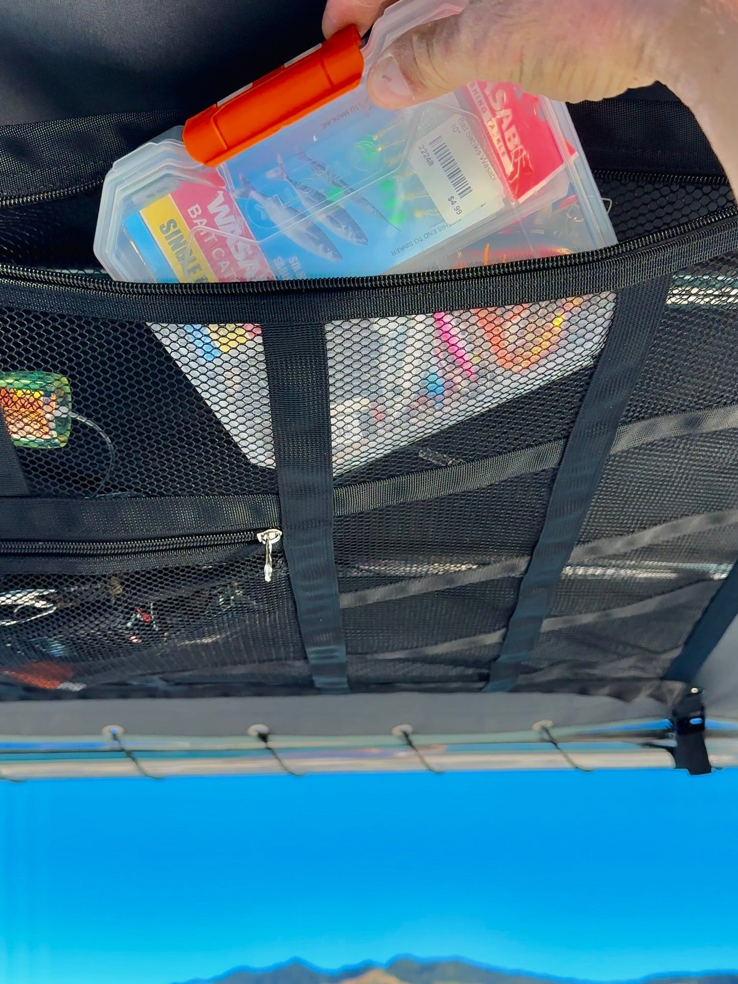 Adventure Overhead Gear Net – Universal Fit for 4x4s, Vans & Boats