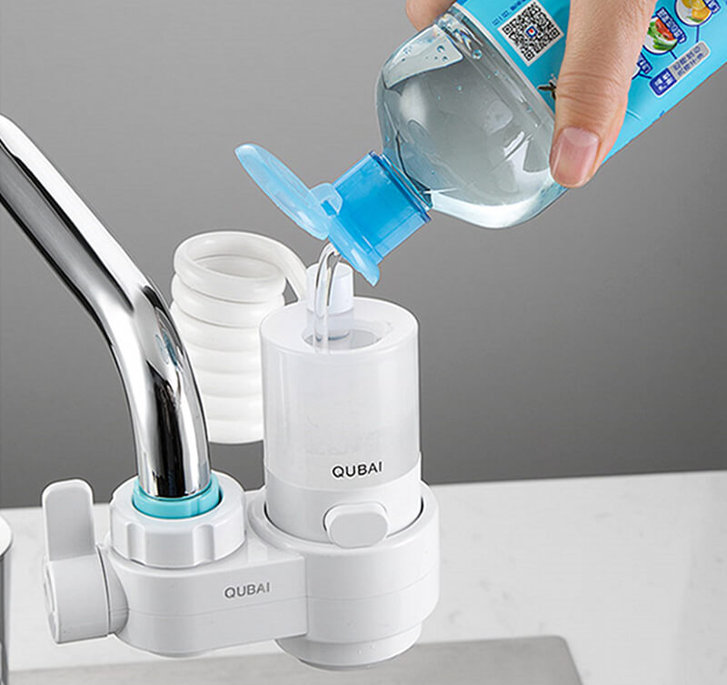 🚿 Automatic Foam Faucet Extender | One-Press Bubbles, Smarter Sink Routine