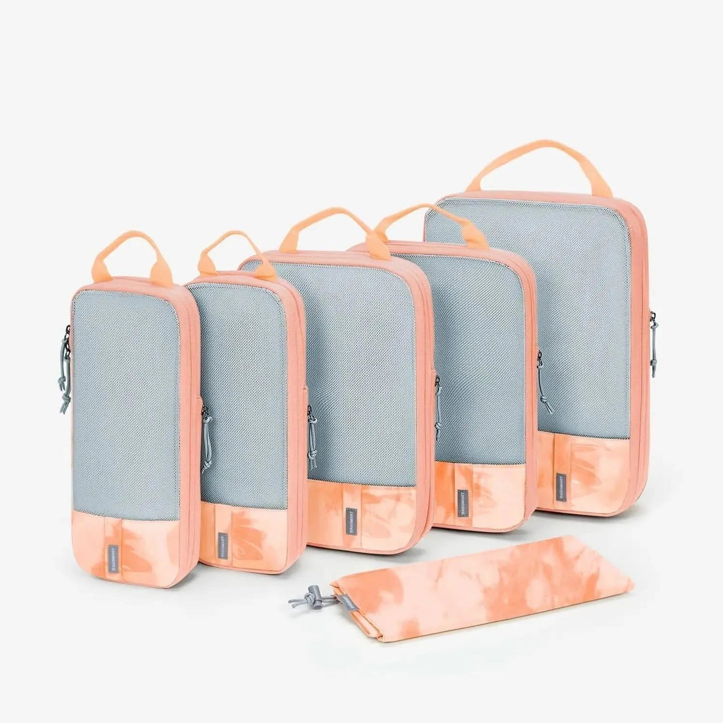 🛫 Travel Compression Packing Cubes Set | Lightweight Organizers with Expandable Design & Clear Pockets