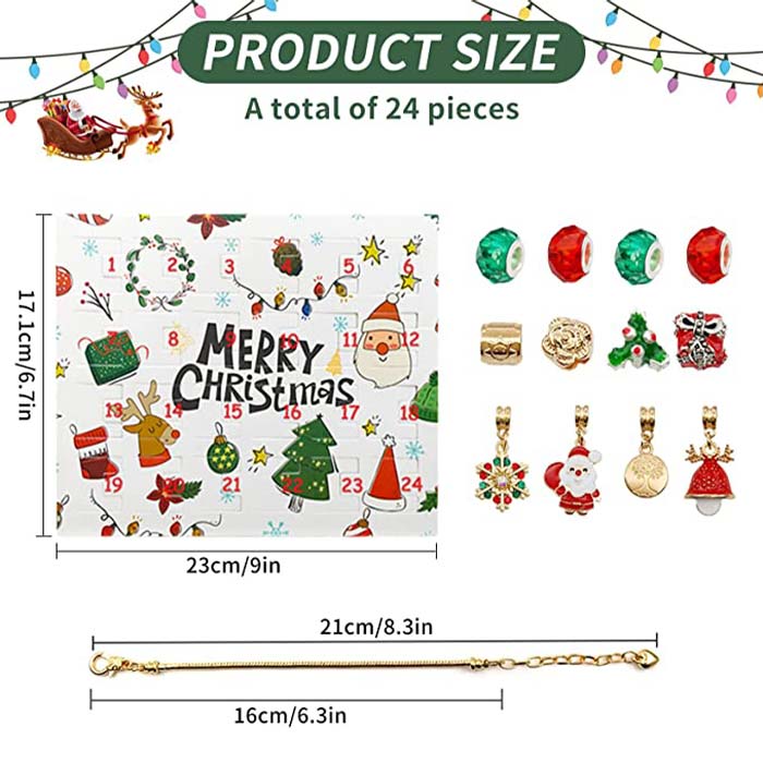 💫 Advent Calendar Bracelet Set | Create Your Own Holiday Jewelry ✨