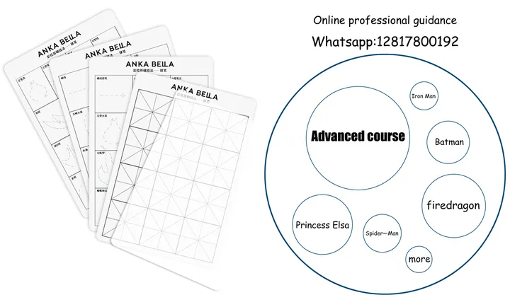 π Halloween Face Painting Practice Sheet | Reusable Guide for Parents & Small Biz Artists