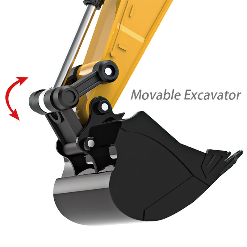 🚜 Mini alloy remote control excavator | 1/64 Scale Engineering Gift Set