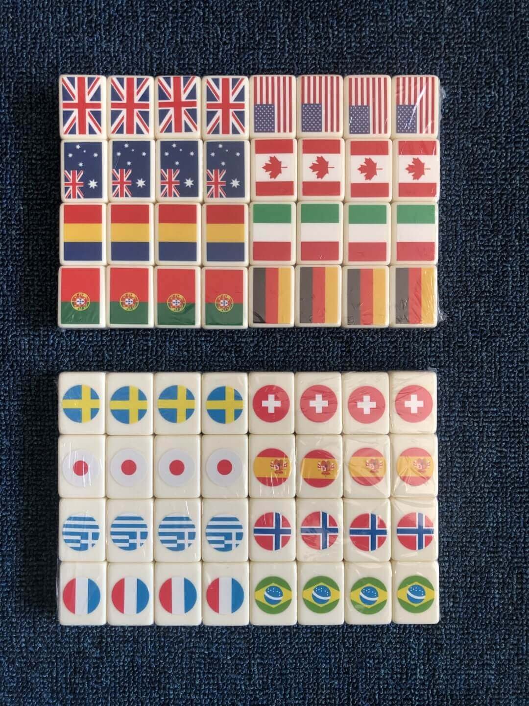 🌈Flag Tile Mahjong Game | 65 Blocks of Global Fun 🧩