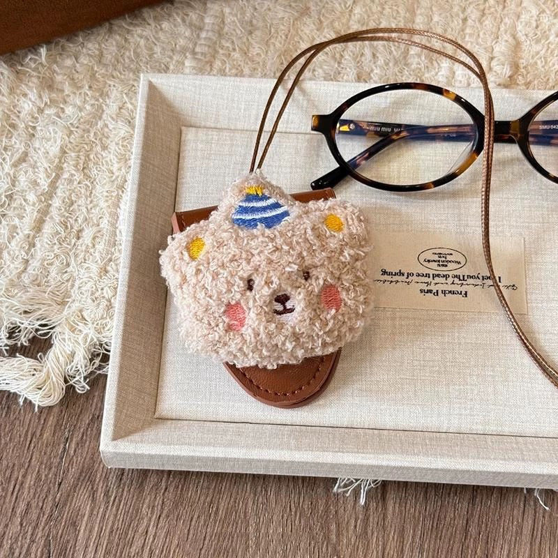 🐾 Cartoon Leather Pendant Necklace – Add a Cute Twist to Your Look