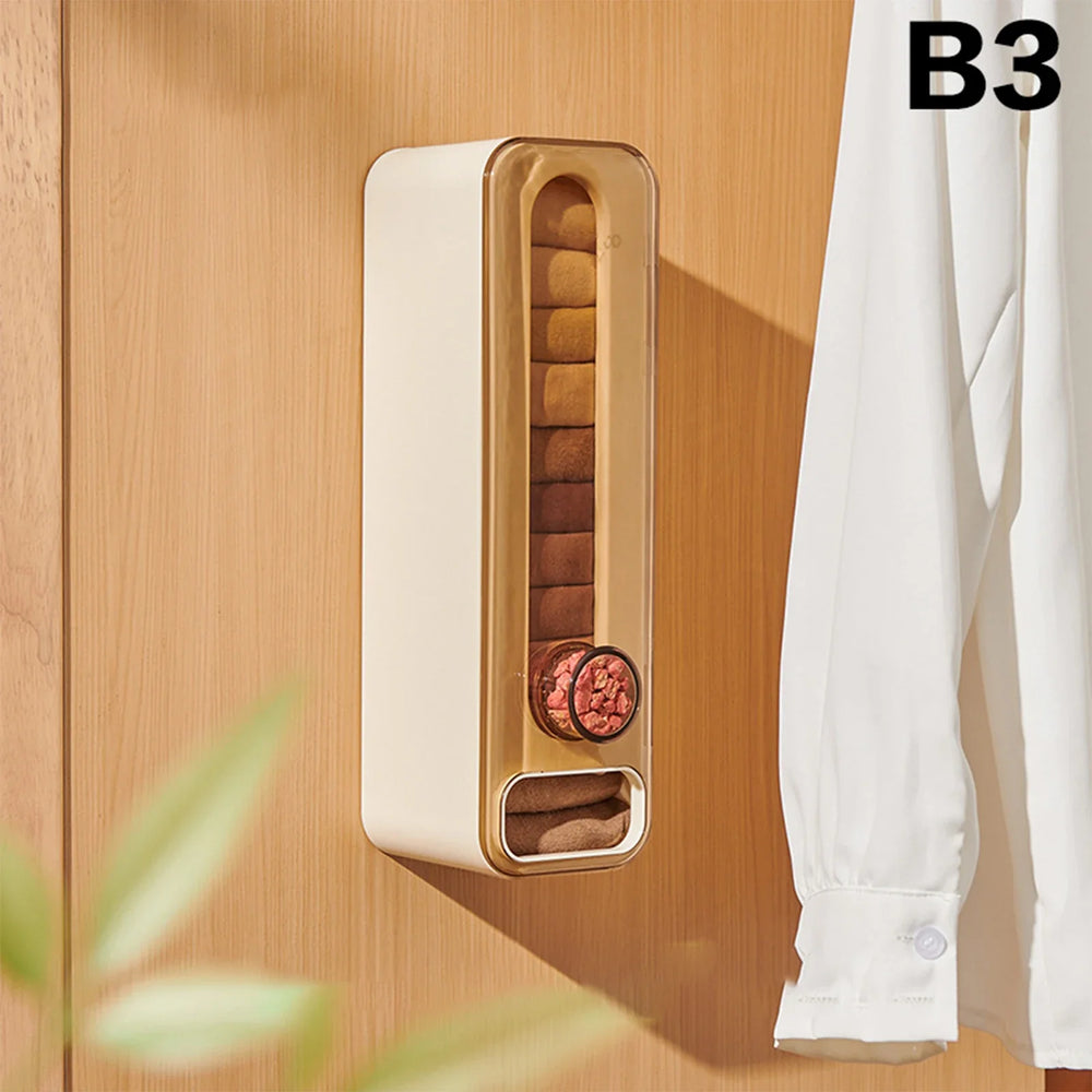 🧺 Wall-Mounted Aromatherapy Closet Organizer | Fresh & Space-Saving Storage