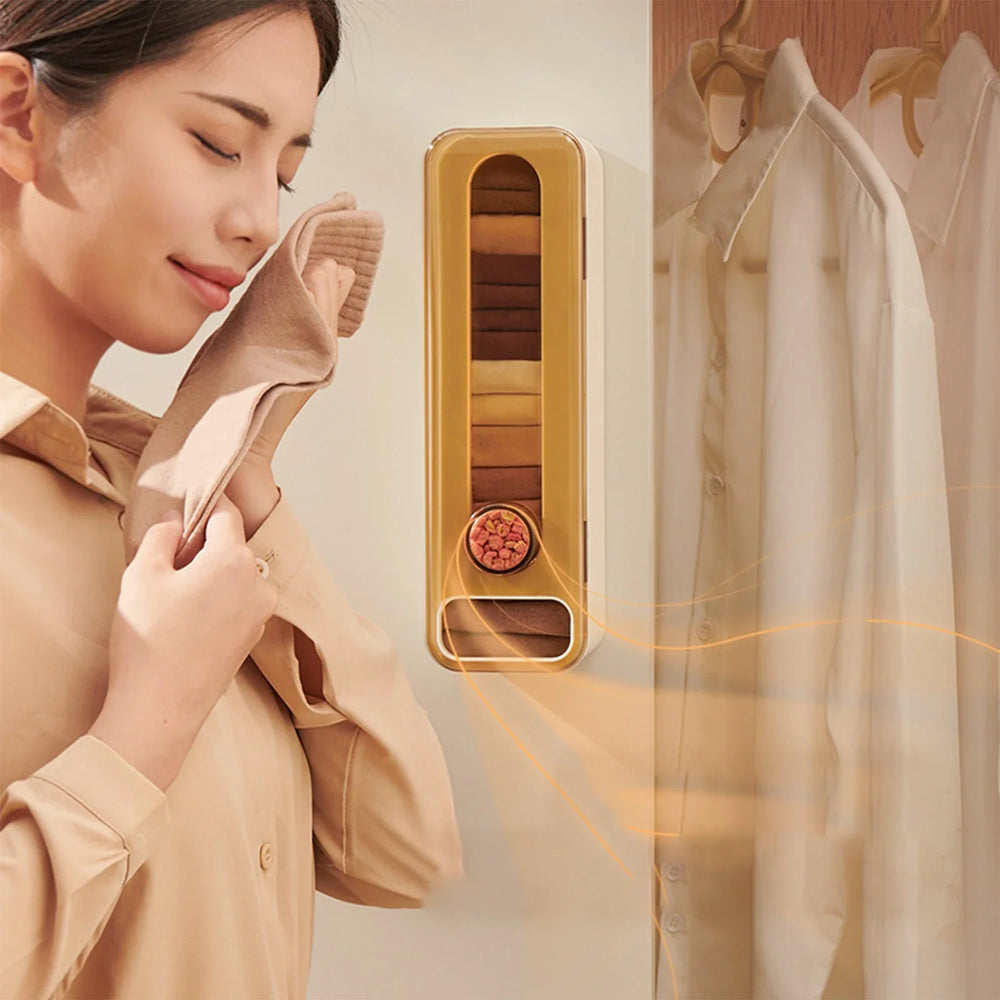 🧺 Wall-Mounted Aromatherapy Closet Organizer | Fresh & Space-Saving Storage