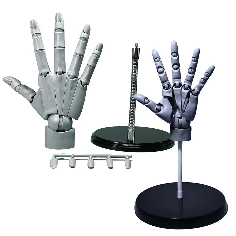 ✍️ Multi-Pose Drawing Sculpting Art Hand Model | Fully Articulated for Artists, Illustrators & Creators