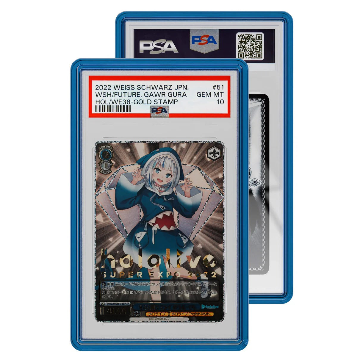 Graded Card Sleeve β Clear Protective Case for Display & Storage