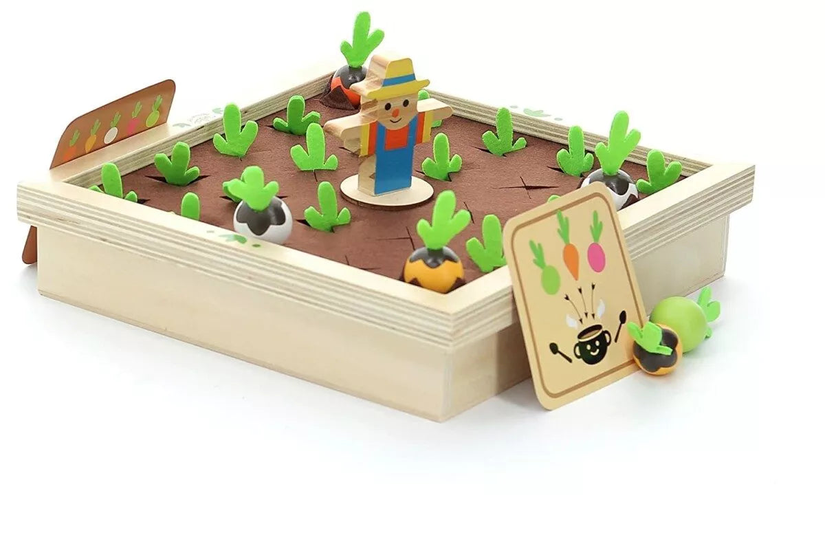 🥕 Vegetable Memory Game | Fun Wooden Educational Toy for Kids