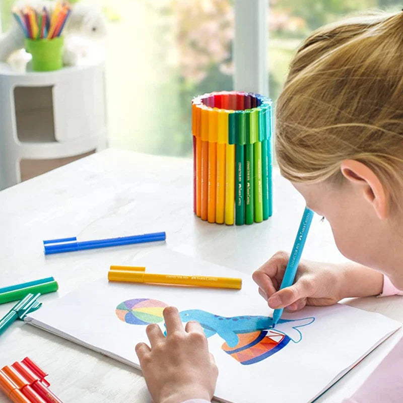 📚 18-Pack Connector Pens | Bright Colors for Endless Creativity
