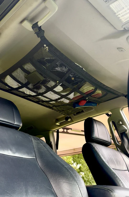 Adventure Overhead Gear Net – Universal Fit for 4x4s, Vans & Boats