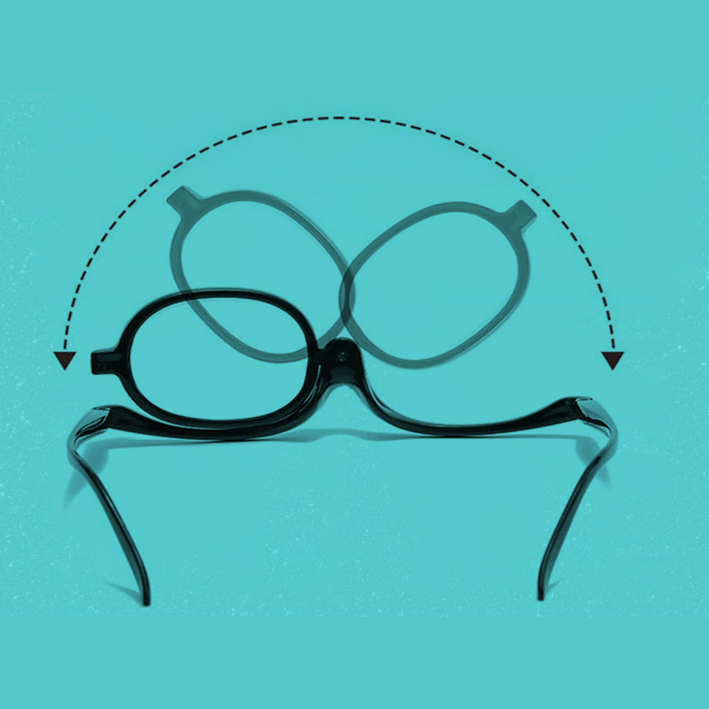 180° Rotating Single - Lens Makeup & Reading Glasses