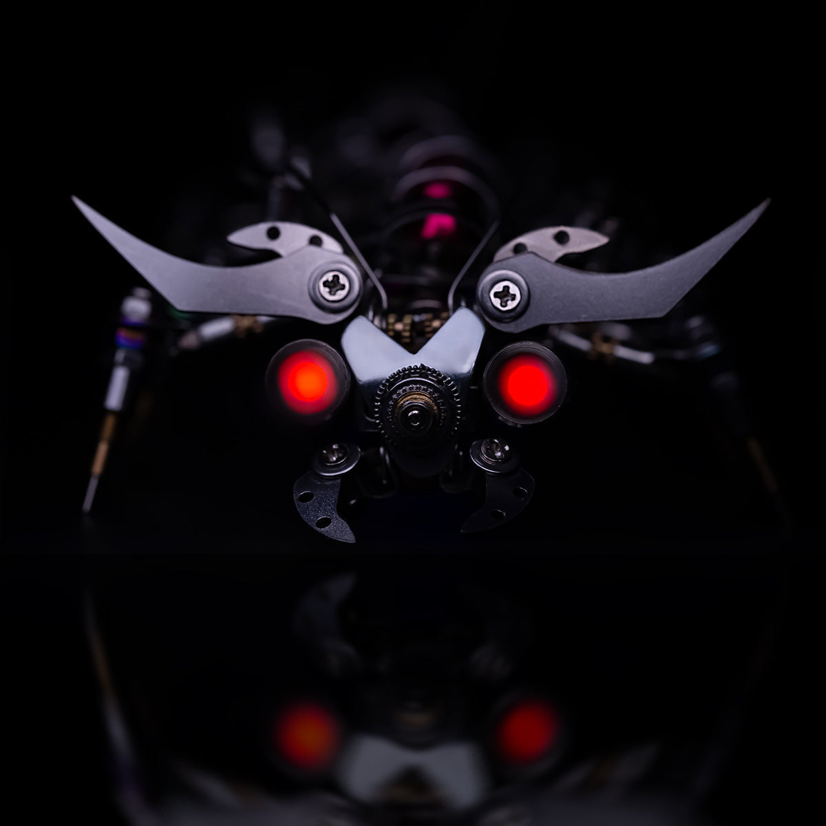 🕷️ Nebulipedes Assembly Kit | Dual-Color LED Mech Model with Articulated Limbs