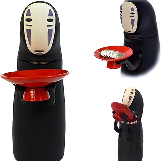 🎭 No-Face Coin Bank | Automatic “Coin-Eating” Money Box 💰